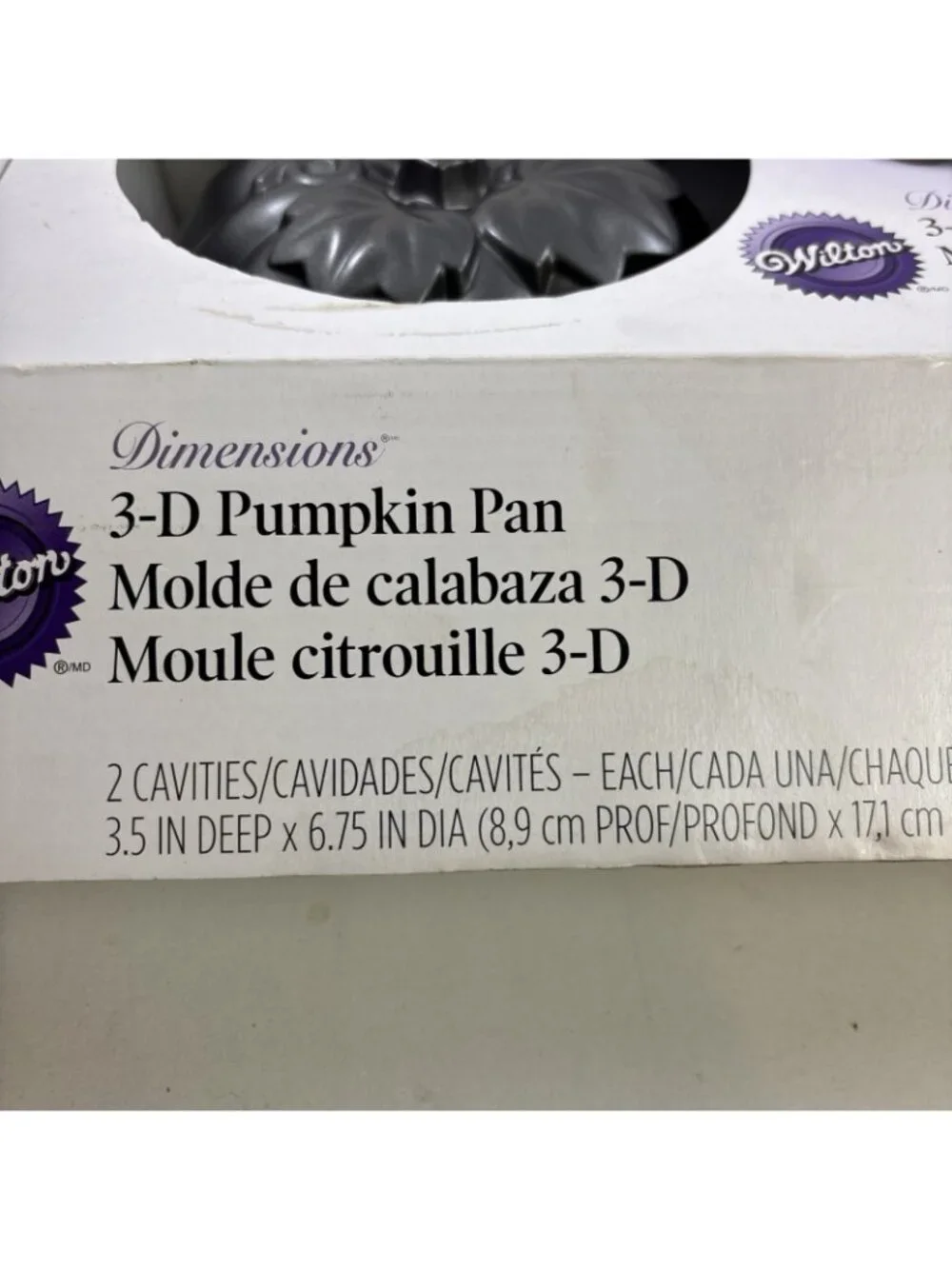 Wilton Pumpkin Cake Pan Jack-o'-lantern Halloween Harvest Party Celebration